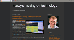 Desktop Screenshot of blog.marxy.org